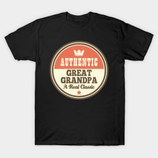 Great Grandpa Fathers Day T-Shirt